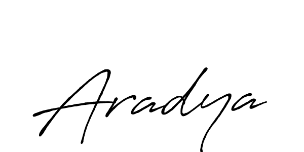 Similarly Antro_Vectra_Bolder is the best handwritten signature design. Signature creator online .You can use it as an online autograph creator for name Aradya. Aradya signature style 7 images and pictures png