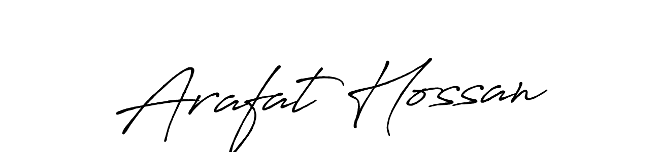 if you are searching for the best signature style for your name Arafat Hossan. so please give up your signature search. here we have designed multiple signature styles  using Antro_Vectra_Bolder. Arafat Hossan signature style 7 images and pictures png