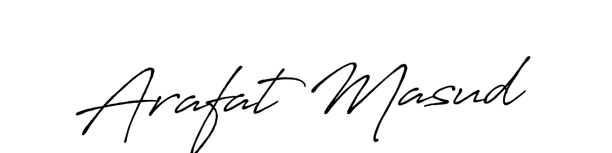 You should practise on your own different ways (Antro_Vectra_Bolder) to write your name (Arafat Masud) in signature. don't let someone else do it for you. Arafat Masud signature style 7 images and pictures png