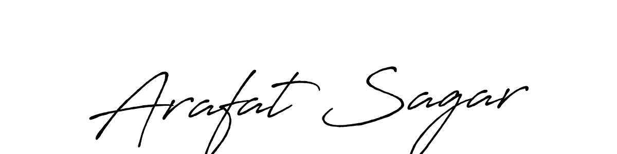 Similarly Antro_Vectra_Bolder is the best handwritten signature design. Signature creator online .You can use it as an online autograph creator for name Arafat Sagar. Arafat Sagar signature style 7 images and pictures png