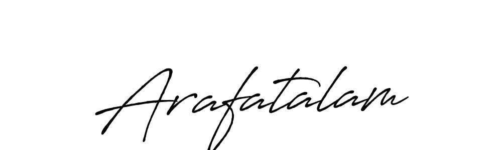 Also we have Arafatalam name is the best signature style. Create professional handwritten signature collection using Antro_Vectra_Bolder autograph style. Arafatalam signature style 7 images and pictures png