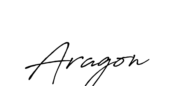 Make a beautiful signature design for name Aragon. With this signature (Antro_Vectra_Bolder) style, you can create a handwritten signature for free. Aragon signature style 7 images and pictures png