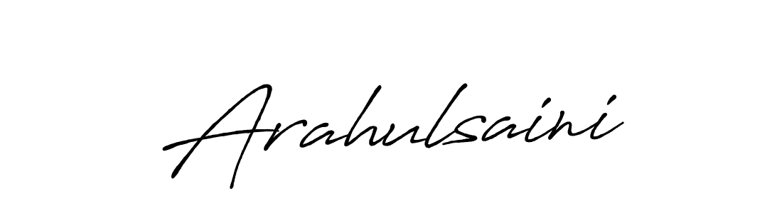 Similarly Antro_Vectra_Bolder is the best handwritten signature design. Signature creator online .You can use it as an online autograph creator for name Arahulsaini. Arahulsaini signature style 7 images and pictures png