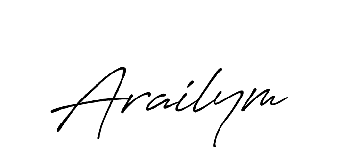 Antro_Vectra_Bolder is a professional signature style that is perfect for those who want to add a touch of class to their signature. It is also a great choice for those who want to make their signature more unique. Get Arailym name to fancy signature for free. Arailym signature style 7 images and pictures png