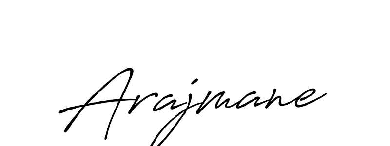 Make a beautiful signature design for name Arajmane. Use this online signature maker to create a handwritten signature for free. Arajmane signature style 7 images and pictures png