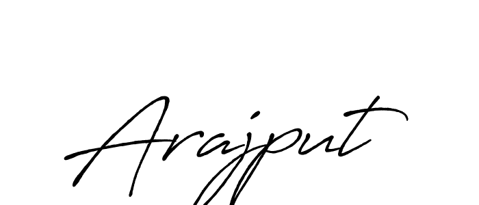 Make a beautiful signature design for name Arajput. Use this online signature maker to create a handwritten signature for free. Arajput signature style 7 images and pictures png