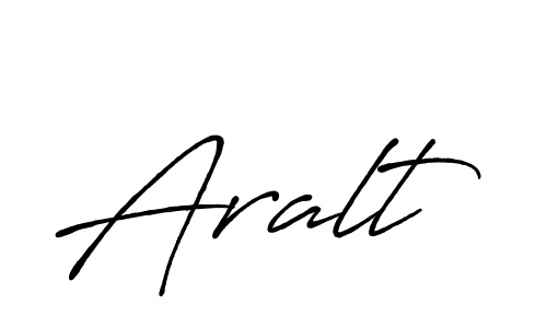 It looks lik you need a new signature style for name Aralt. Design unique handwritten (Antro_Vectra_Bolder) signature with our free signature maker in just a few clicks. Aralt signature style 7 images and pictures png