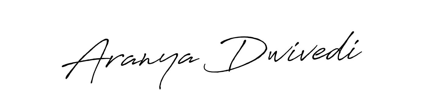 Design your own signature with our free online signature maker. With this signature software, you can create a handwritten (Antro_Vectra_Bolder) signature for name Aranya Dwivedi. Aranya Dwivedi signature style 7 images and pictures png