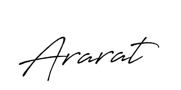 Design your own signature with our free online signature maker. With this signature software, you can create a handwritten (Antro_Vectra_Bolder) signature for name Ararat. Ararat signature style 7 images and pictures png