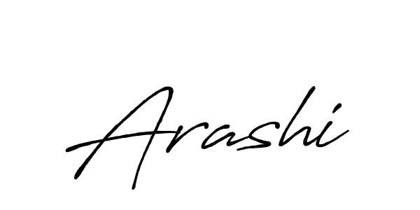 Make a beautiful signature design for name Arashi. With this signature (Antro_Vectra_Bolder) style, you can create a handwritten signature for free. Arashi signature style 7 images and pictures png