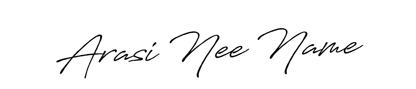 See photos of Arasi Nee Name official signature by Spectra . Check more albums & portfolios. Read reviews & check more about Antro_Vectra_Bolder font. Arasi Nee Name signature style 7 images and pictures png