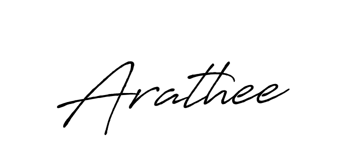 Also we have Arathee name is the best signature style. Create professional handwritten signature collection using Antro_Vectra_Bolder autograph style. Arathee signature style 7 images and pictures png