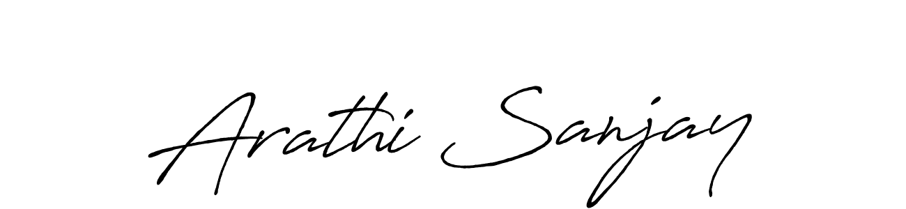 Once you've used our free online signature maker to create your best signature Antro_Vectra_Bolder style, it's time to enjoy all of the benefits that Arathi Sanjay name signing documents. Arathi Sanjay signature style 7 images and pictures png