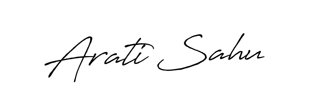 The best way (Antro_Vectra_Bolder) to make a short signature is to pick only two or three words in your name. The name Arati Sahu include a total of six letters. For converting this name. Arati Sahu signature style 7 images and pictures png