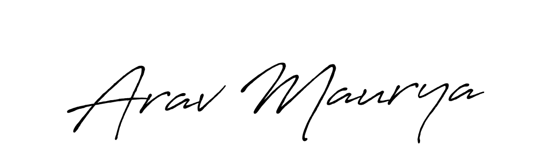 How to Draw Arav Maurya signature style? Antro_Vectra_Bolder is a latest design signature styles for name Arav Maurya. Arav Maurya signature style 7 images and pictures png