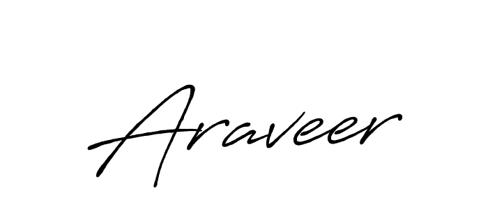 How to make Araveer signature? Antro_Vectra_Bolder is a professional autograph style. Create handwritten signature for Araveer name. Araveer signature style 7 images and pictures png