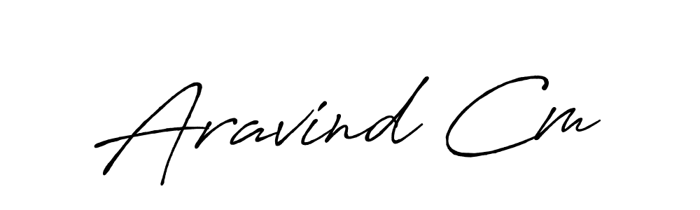Best and Professional Signature Style for Aravind Cm. Antro_Vectra_Bolder Best Signature Style Collection. Aravind Cm signature style 7 images and pictures png