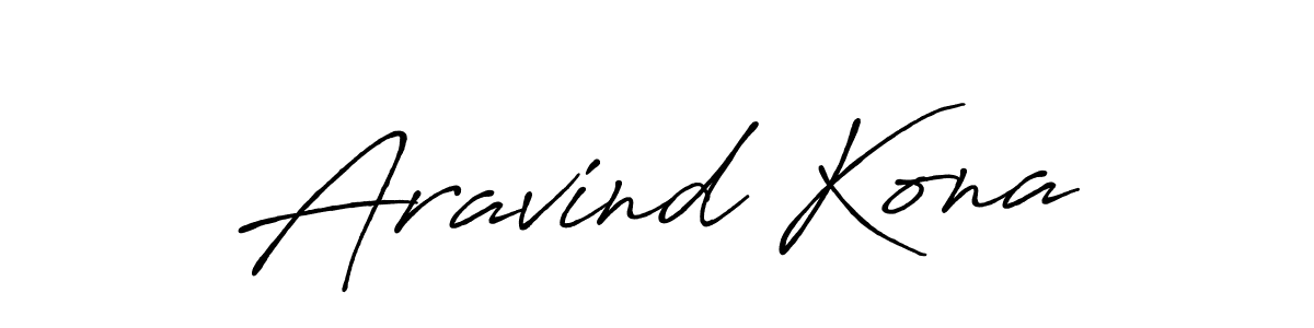 Antro_Vectra_Bolder is a professional signature style that is perfect for those who want to add a touch of class to their signature. It is also a great choice for those who want to make their signature more unique. Get Aravind Kona name to fancy signature for free. Aravind Kona signature style 7 images and pictures png