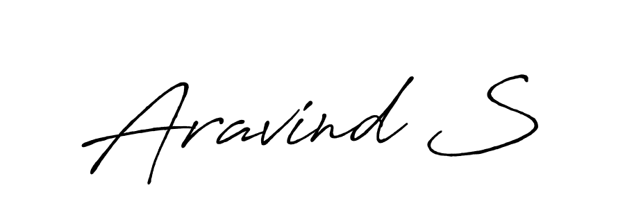 Similarly Antro_Vectra_Bolder is the best handwritten signature design. Signature creator online .You can use it as an online autograph creator for name Aravind S. Aravind S signature style 7 images and pictures png