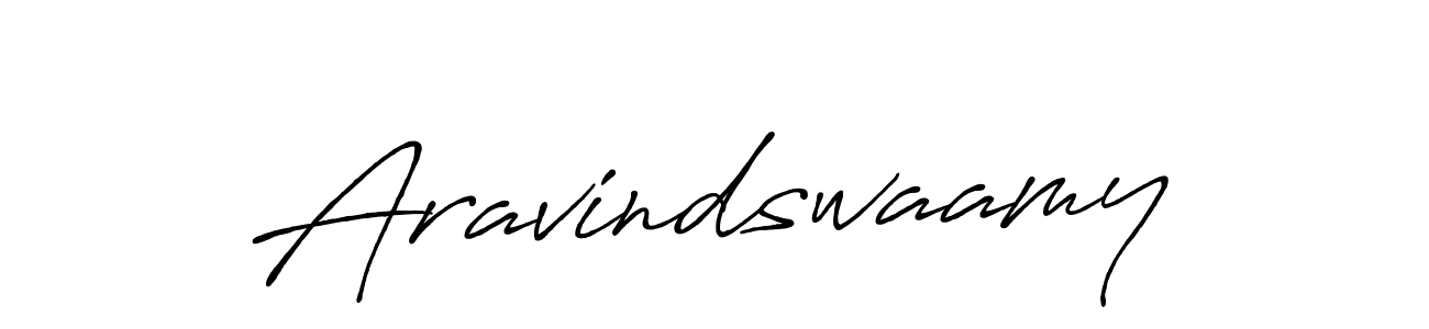 Design your own signature with our free online signature maker. With this signature software, you can create a handwritten (Antro_Vectra_Bolder) signature for name Aravindswaamy. Aravindswaamy signature style 7 images and pictures png