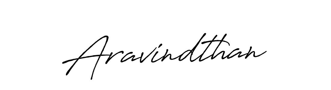 Create a beautiful signature design for name Aravindthan. With this signature (Antro_Vectra_Bolder) fonts, you can make a handwritten signature for free. Aravindthan signature style 7 images and pictures png