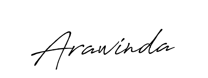 Make a beautiful signature design for name Arawinda. With this signature (Antro_Vectra_Bolder) style, you can create a handwritten signature for free. Arawinda signature style 7 images and pictures png