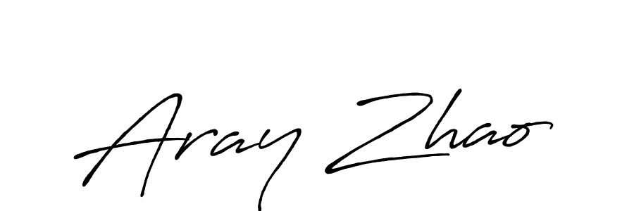 Best and Professional Signature Style for Aray Zhao. Antro_Vectra_Bolder Best Signature Style Collection. Aray Zhao signature style 7 images and pictures png