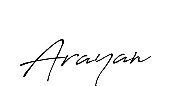 How to make Arayan name signature. Use Antro_Vectra_Bolder style for creating short signs online. This is the latest handwritten sign. Arayan signature style 7 images and pictures png