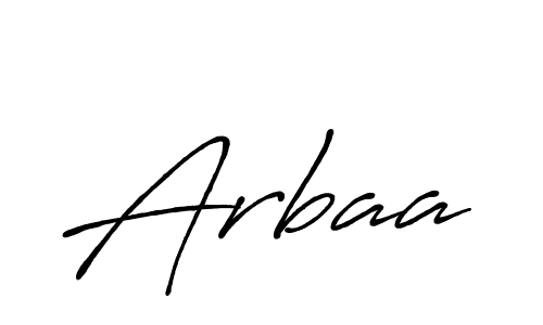 How to make Arbaa name signature. Use Antro_Vectra_Bolder style for creating short signs online. This is the latest handwritten sign. Arbaa signature style 7 images and pictures png