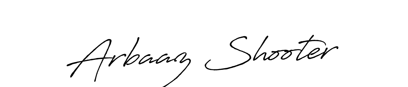 The best way (Antro_Vectra_Bolder) to make a short signature is to pick only two or three words in your name. The name Arbaaz Shooter include a total of six letters. For converting this name. Arbaaz Shooter signature style 7 images and pictures png