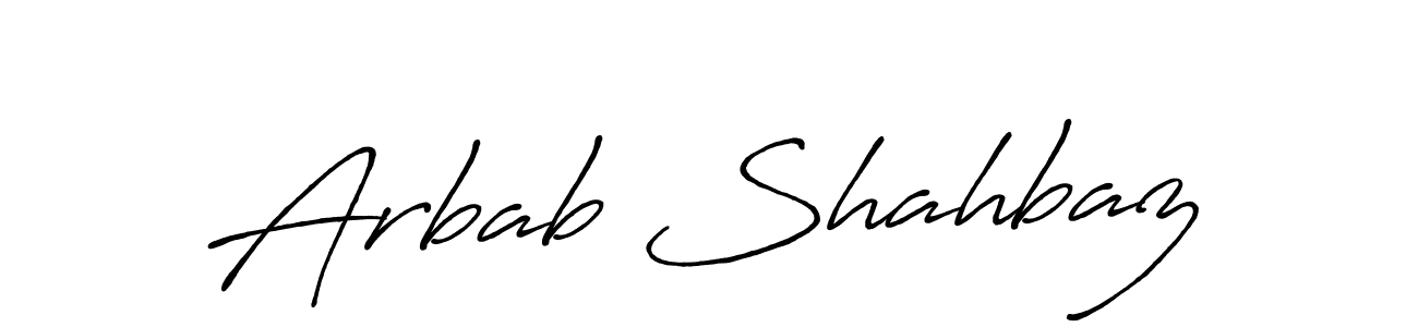 It looks lik you need a new signature style for name Arbab Shahbaz. Design unique handwritten (Antro_Vectra_Bolder) signature with our free signature maker in just a few clicks. Arbab Shahbaz signature style 7 images and pictures png