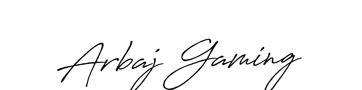 Here are the top 10 professional signature styles for the name Arbaj Gaming. These are the best autograph styles you can use for your name. Arbaj Gaming signature style 7 images and pictures png