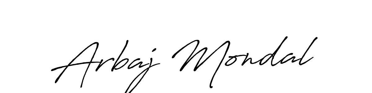 This is the best signature style for the Arbaj Mondal name. Also you like these signature font (Antro_Vectra_Bolder). Mix name signature. Arbaj Mondal signature style 7 images and pictures png