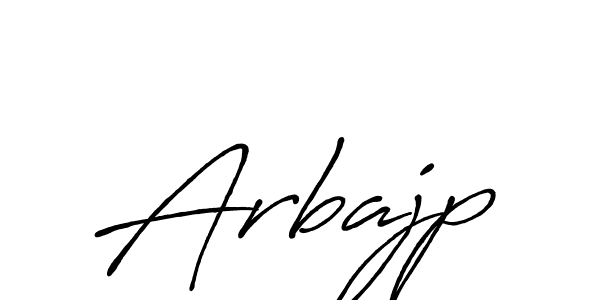 Make a beautiful signature design for name Arbajp. Use this online signature maker to create a handwritten signature for free. Arbajp signature style 7 images and pictures png