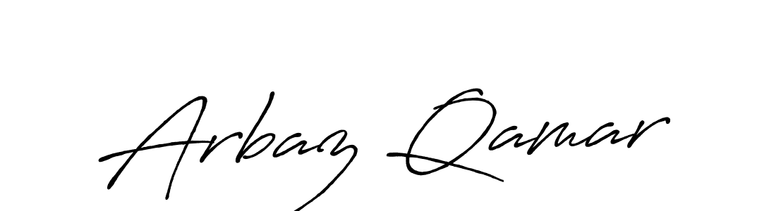 Also we have Arbaz Qamar name is the best signature style. Create professional handwritten signature collection using Antro_Vectra_Bolder autograph style. Arbaz Qamar signature style 7 images and pictures png