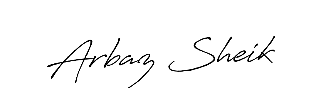 The best way (Antro_Vectra_Bolder) to make a short signature is to pick only two or three words in your name. The name Arbaz Sheik include a total of six letters. For converting this name. Arbaz Sheik signature style 7 images and pictures png
