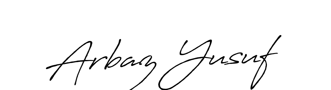 Antro_Vectra_Bolder is a professional signature style that is perfect for those who want to add a touch of class to their signature. It is also a great choice for those who want to make their signature more unique. Get Arbaz Yusuf name to fancy signature for free. Arbaz Yusuf signature style 7 images and pictures png