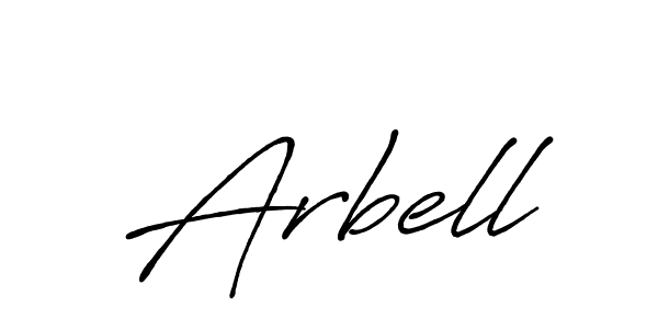 How to make Arbell signature? Antro_Vectra_Bolder is a professional autograph style. Create handwritten signature for Arbell name. Arbell signature style 7 images and pictures png