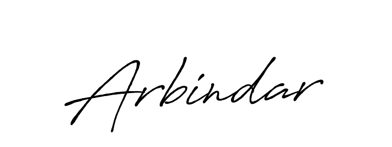 Use a signature maker to create a handwritten signature online. With this signature software, you can design (Antro_Vectra_Bolder) your own signature for name Arbindar. Arbindar signature style 7 images and pictures png