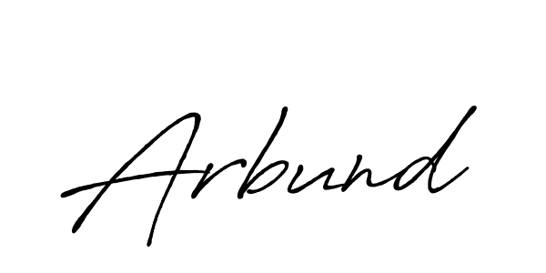 You should practise on your own different ways (Antro_Vectra_Bolder) to write your name (Arbund) in signature. don't let someone else do it for you. Arbund signature style 7 images and pictures png