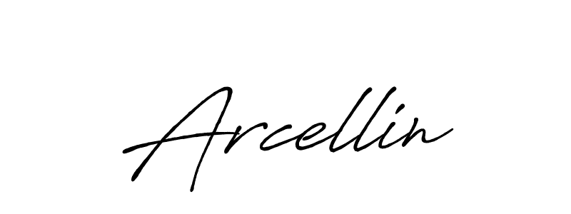 Design your own signature with our free online signature maker. With this signature software, you can create a handwritten (Antro_Vectra_Bolder) signature for name Arcellin. Arcellin signature style 7 images and pictures png