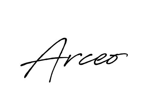 Arceo stylish signature style. Best Handwritten Sign (Antro_Vectra_Bolder) for my name. Handwritten Signature Collection Ideas for my name Arceo. Arceo signature style 7 images and pictures png