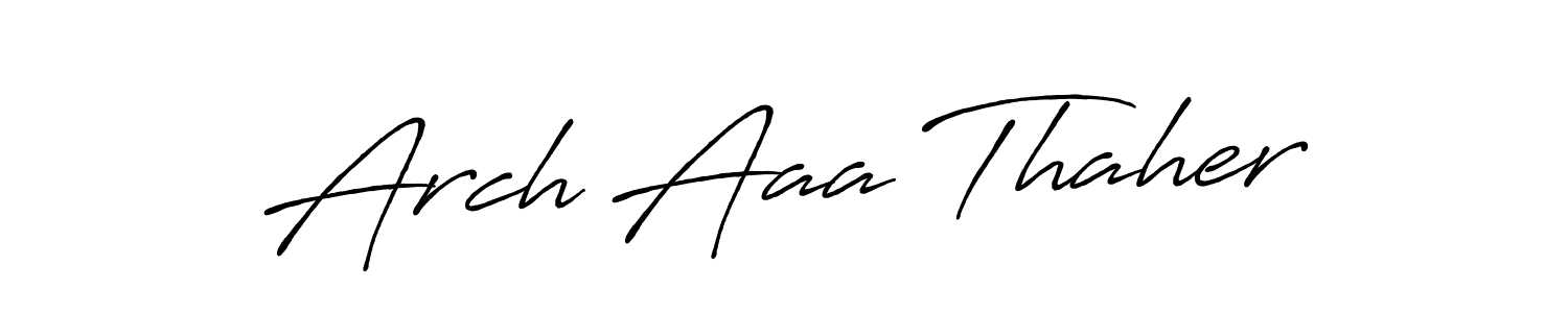 See photos of Arch Aaa Thaher official signature by Spectra . Check more albums & portfolios. Read reviews & check more about Antro_Vectra_Bolder font. Arch Aaa Thaher signature style 7 images and pictures png
