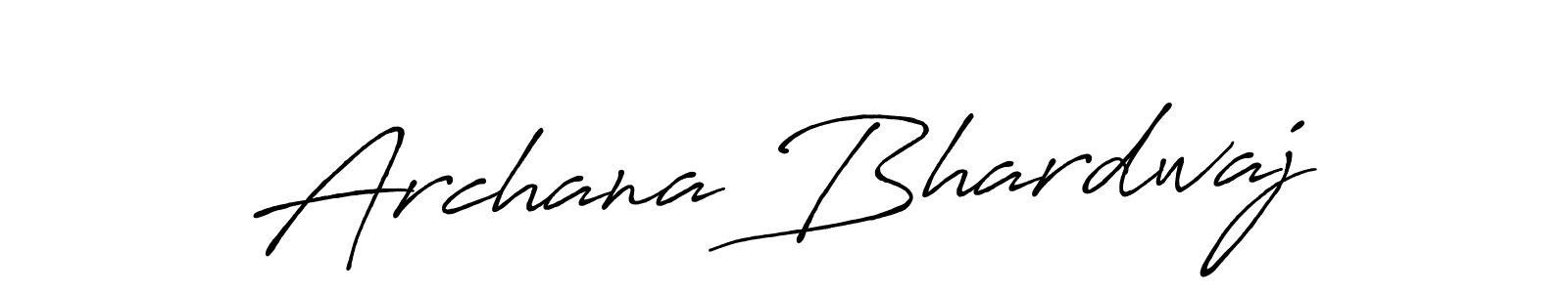 Archana Bhardwaj stylish signature style. Best Handwritten Sign (Antro_Vectra_Bolder) for my name. Handwritten Signature Collection Ideas for my name Archana Bhardwaj. Archana Bhardwaj signature style 7 images and pictures png