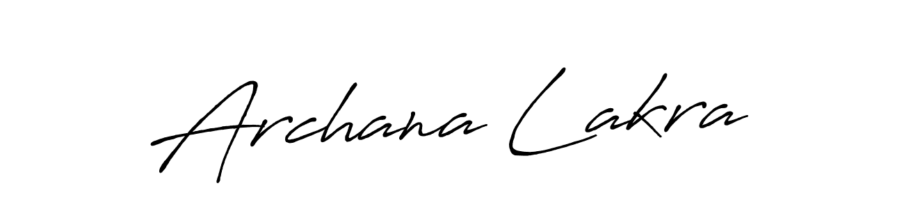 The best way (Antro_Vectra_Bolder) to make a short signature is to pick only two or three words in your name. The name Archana Lakra include a total of six letters. For converting this name. Archana Lakra signature style 7 images and pictures png