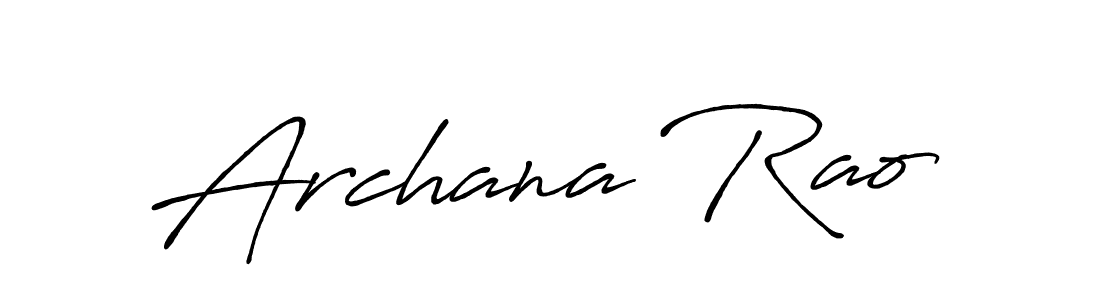 How to make Archana Rao signature? Antro_Vectra_Bolder is a professional autograph style. Create handwritten signature for Archana Rao name. Archana Rao signature style 7 images and pictures png