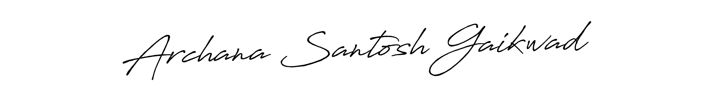 if you are searching for the best signature style for your name Archana Santosh Gaikwad. so please give up your signature search. here we have designed multiple signature styles  using Antro_Vectra_Bolder. Archana Santosh Gaikwad signature style 7 images and pictures png