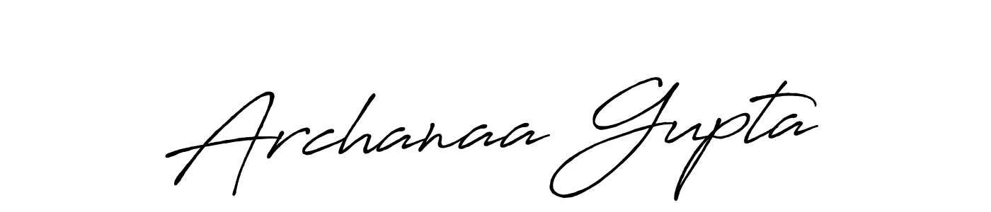 Design your own signature with our free online signature maker. With this signature software, you can create a handwritten (Antro_Vectra_Bolder) signature for name Archanaa Gupta. Archanaa Gupta signature style 7 images and pictures png