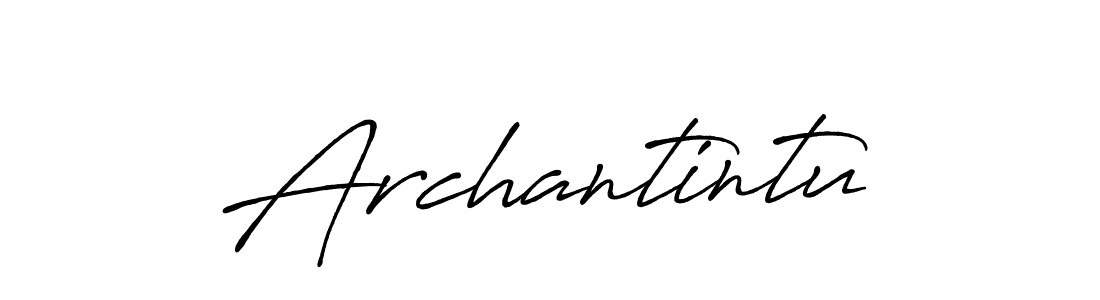 It looks lik you need a new signature style for name Archantintu. Design unique handwritten (Antro_Vectra_Bolder) signature with our free signature maker in just a few clicks. Archantintu signature style 7 images and pictures png