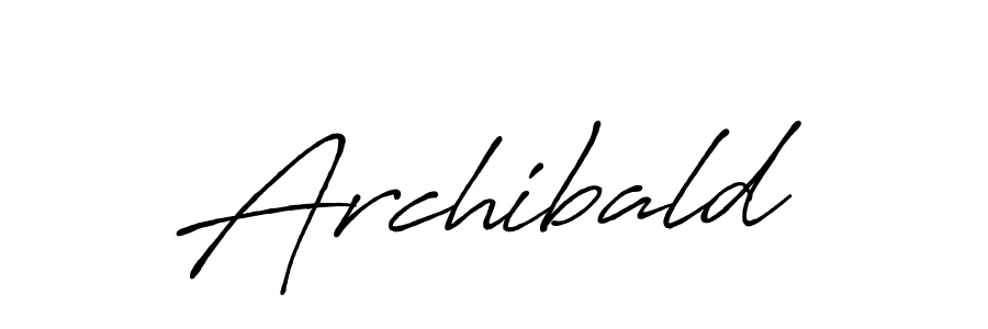 It looks lik you need a new signature style for name Archibald. Design unique handwritten (Antro_Vectra_Bolder) signature with our free signature maker in just a few clicks. Archibald signature style 7 images and pictures png